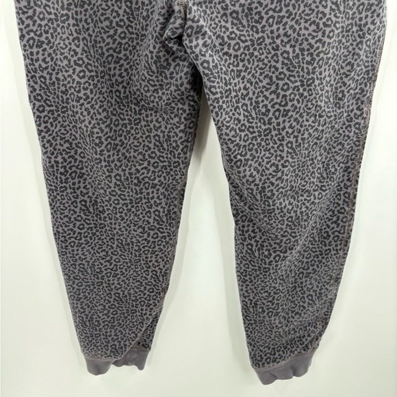 J.Crew Factory Leopard Print Terry Joggers cotton Sweatpants Size Large - Picture 12 of 15